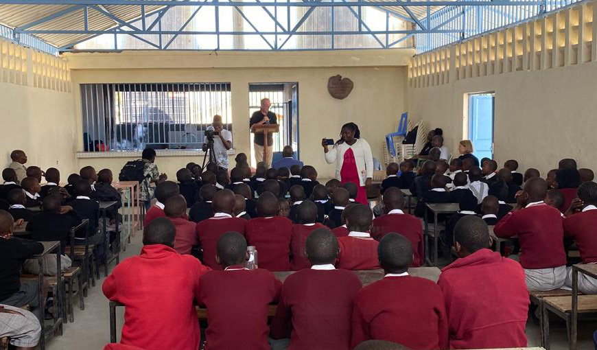 In 2014 Red Rhino started a school fees assistance program to help the very poorest kids in our very poor rural neighborhood make it through primary school.